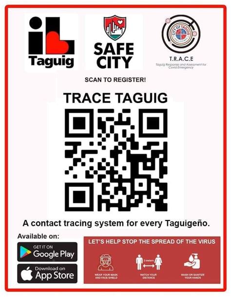 office of the city prosecutor taguig|TRACE QR .